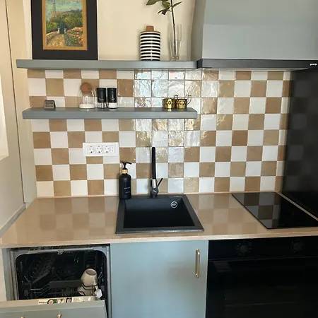 Steps To 3 Bedrooms 2 Bathrooms 2 Kitchens With A Terrace - 2 Parking Spots - Sea View アパート